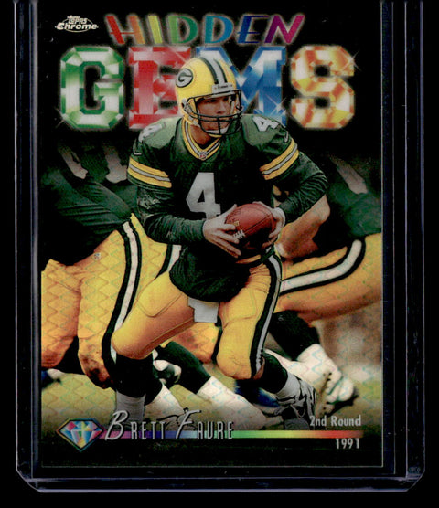 1998 Topps Chrome #HG6 Brett Favre Hidden Gems Refractors