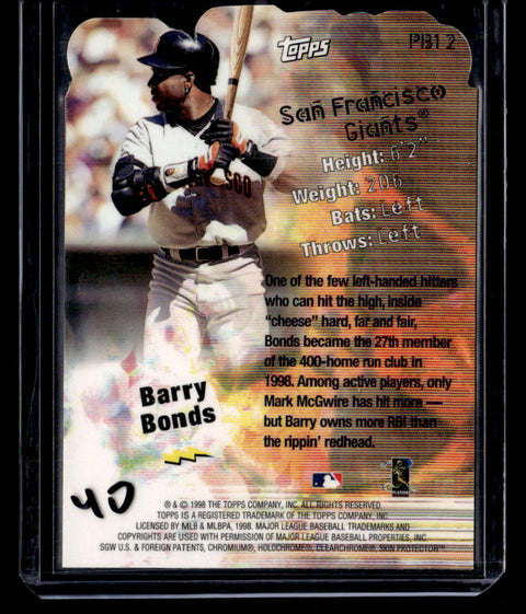 1999 Topps #PB12 Barry Bonds Power Brokers