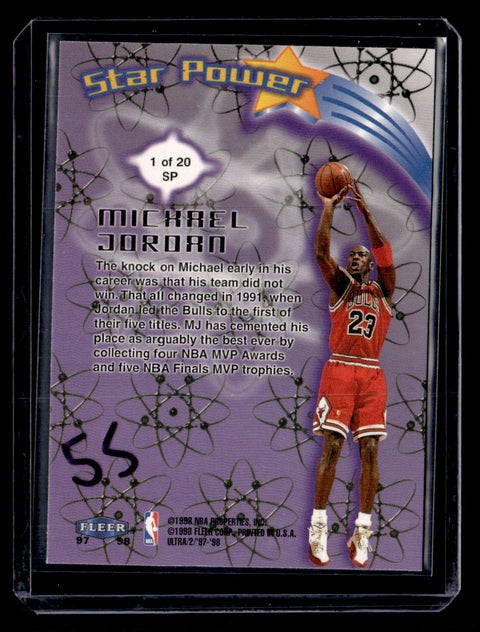 1997-98 Ultra #1 SP Michael Jordan Star Power