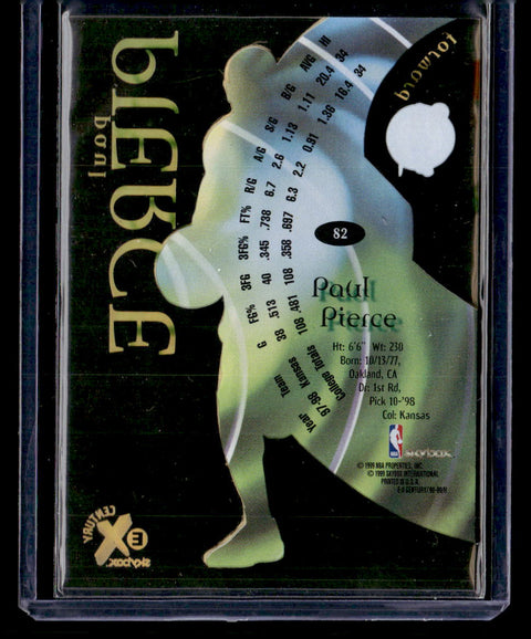 1999 Skybox E-X Century # 82 Paul Pierce