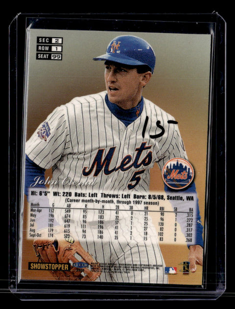 1998 Flair Showcase #99 John Olerud Row 1