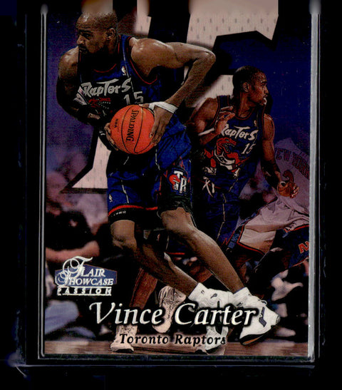 1998-99 Flair Showcase #25 Vince Carter Flair Showcase Row 2