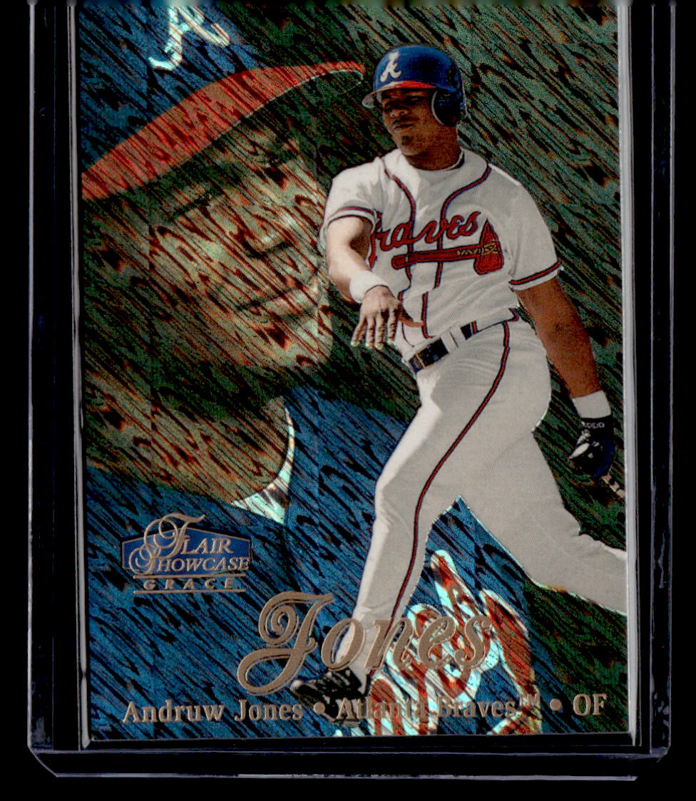 1998 Flair Showcase #25 Andruw Jones Flair Showcase Row 1 (Grace)
