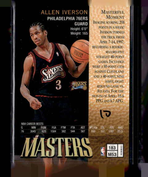 1997-98 Topps Finest #183 Allen Iverson
