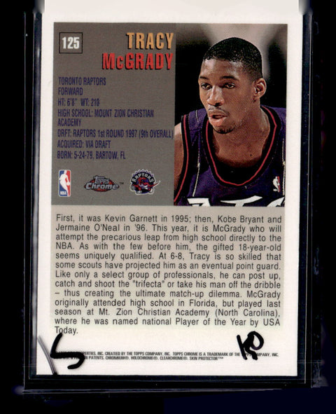 1997-98 Topps Chrome #125 Tracy McGrady
