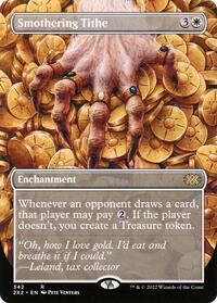 MTG Double Masters 2022 Smothering Tithe (Borderless)