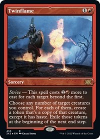 MTG Double Masters 2022 Twinflame (Foil Etched)