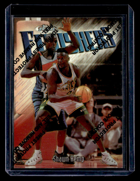 1997 Topps Finest #130 Shawn Kemp Refractors /1090