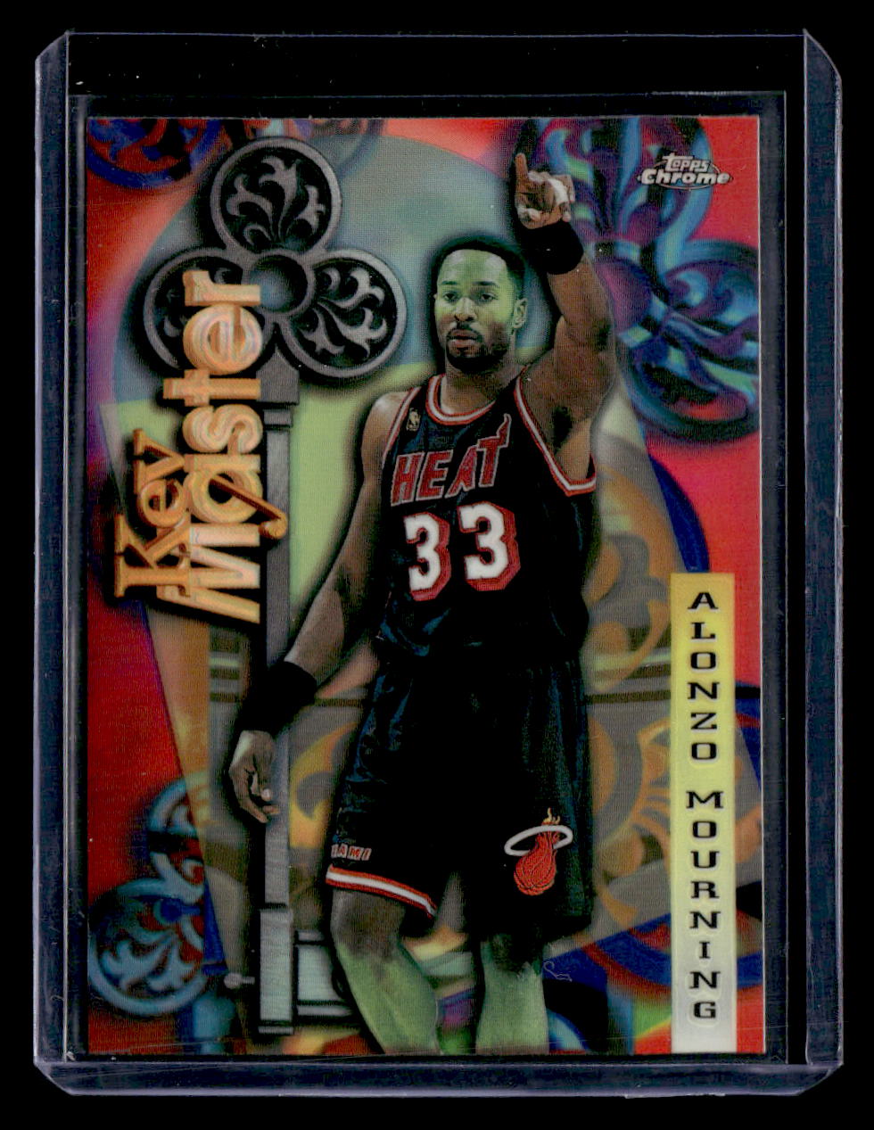 1997-98 Topps Chrome #24 Alonzo Mourning Season's Best Refractors