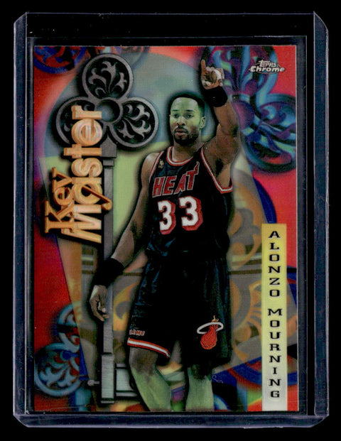 1997-98 Topps Chrome #24 Alonzo Mourning Season's Best Refractors