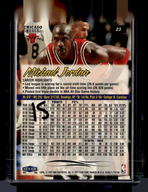 1997-98 Ultra #23 Michael Jordan