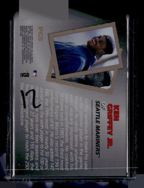 1998 Topps Gallery #PG5 Ken Griffey Jr Photo Gallery