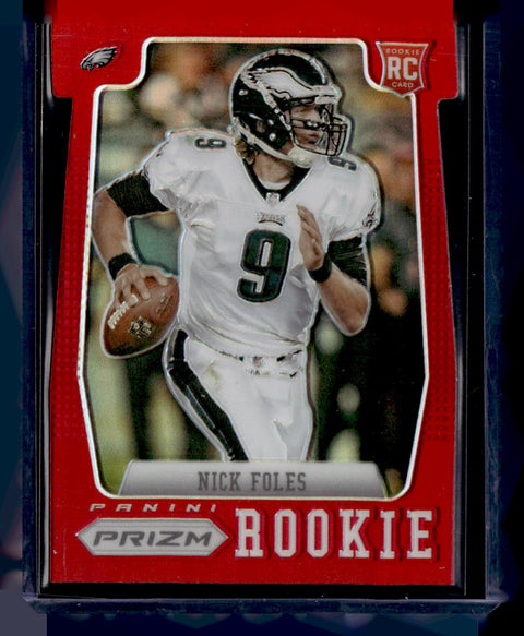 2012 Panini Prizm #224 Nick Foles Red Die Cut