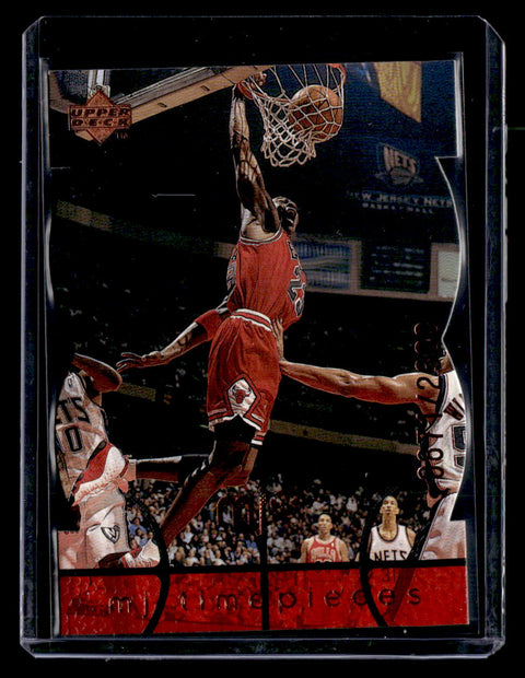 1998 Upper Deck MJx #104 Michael Jordan Timepieces Red #/2300