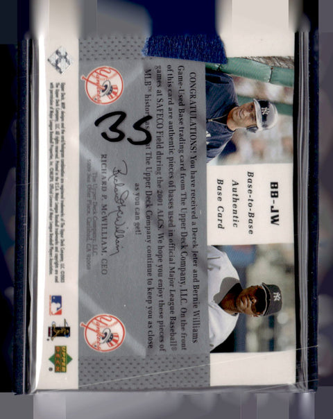 2003 Upper Deck MVP #BB-JW Derek Jeter / Bernie Williams Base-to-Base