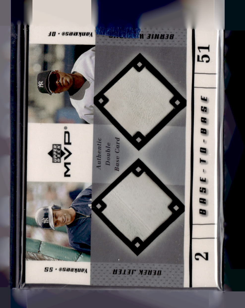 2003 Upper Deck MVP #BB-JW Derek Jeter / Bernie Williams Base-to-Base