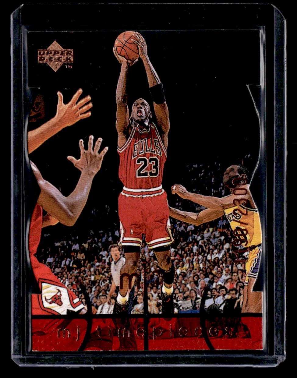 1998 Upper Deck MJx #88 Michael Jordan Timepieces Red #/2300