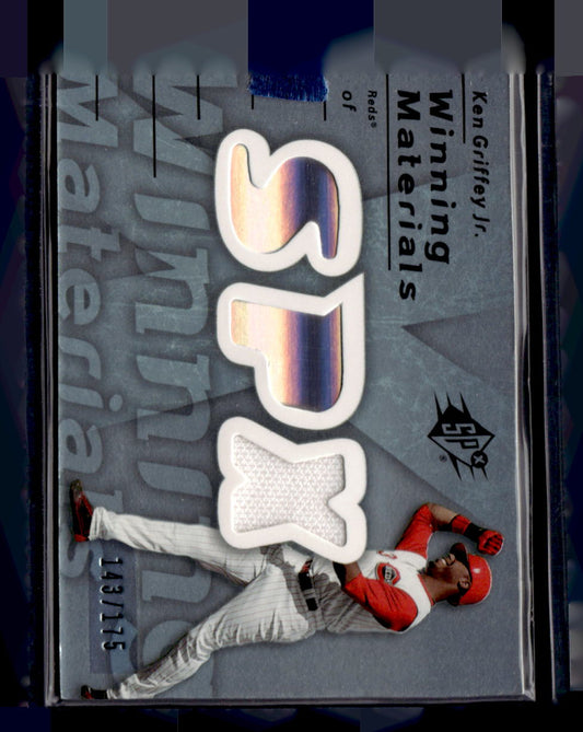 2007 SPX #WM-KG Ken Griffey Jr. Winning Material /175