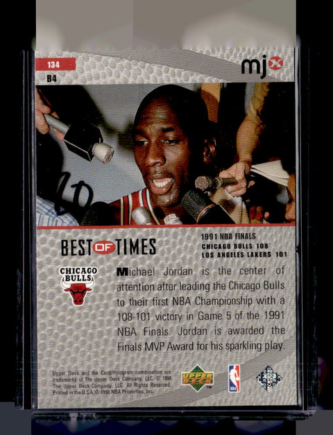 1998 Upper Deck MJx #134 Michael Jordan