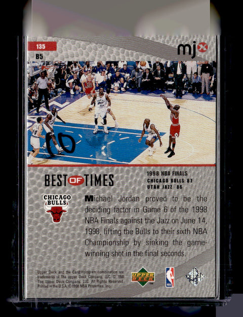 1998 Upper Deck MJx #135 Michael Jordan