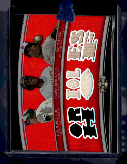 2010 Topps Triple Thread #TTRC-5 Ripken Jr. / Robinson / Palmer /36