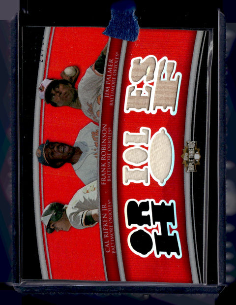 2010 Topps Triple Thread #TTRC-5 Ripken Jr. / Robinson / Palmer /36
