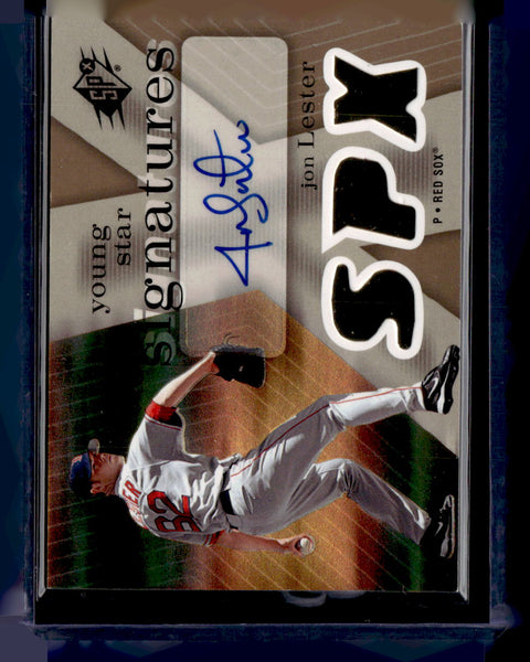 2007 SPX #YS-JL Jon Lester Young Star Signatures