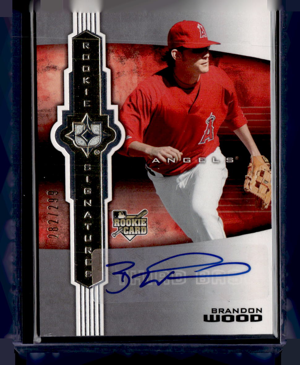 2007 Upper Deck Ultimate Collection #138 Brandon Wood #/299