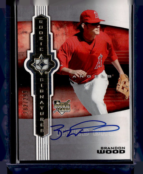 2007 Upper Deck Ultimate Collection #138 Brandon Wood #/299