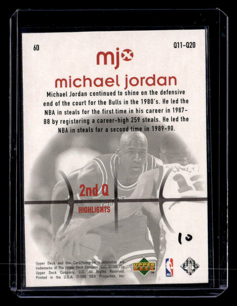 1998 Upper Deck MJx #60 Michael Jordan