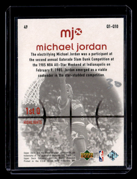 1998 Upper Deck MJx #49 Michael Jordan