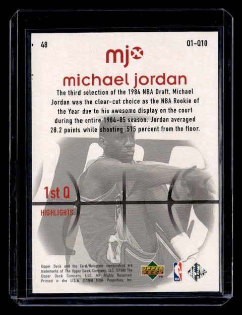 1998 Upper Deck MJx #48 Michael Jordan