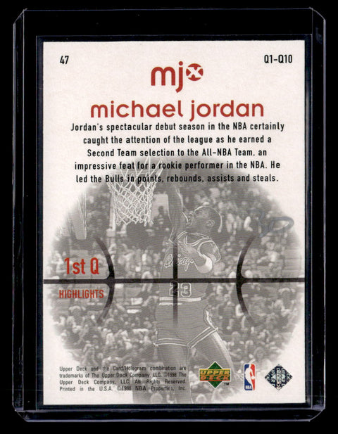 1998 Upper Deck MJx #47 Michael Jordan