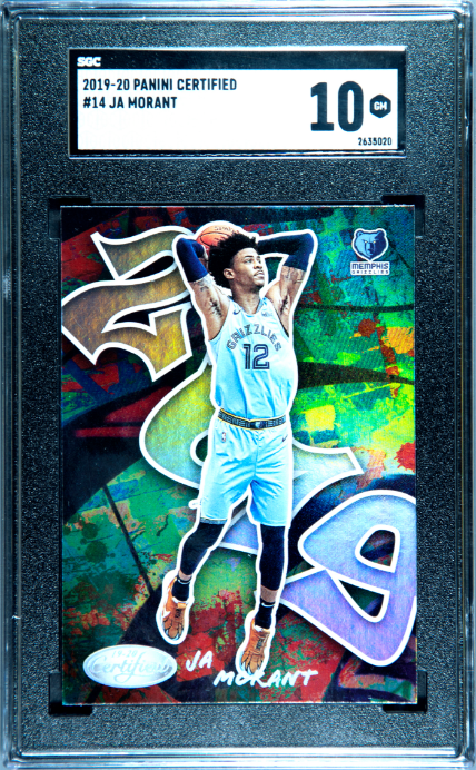 2019-20 Panini Certified #14 Ja Morant 2019 SGC 10 2635020