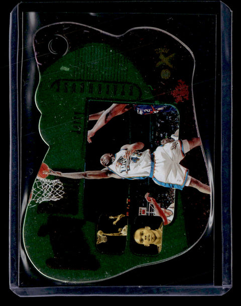 1997-98 E-X2001 #17 GD Jerry Stackhouse X2001 - Gravity Denied