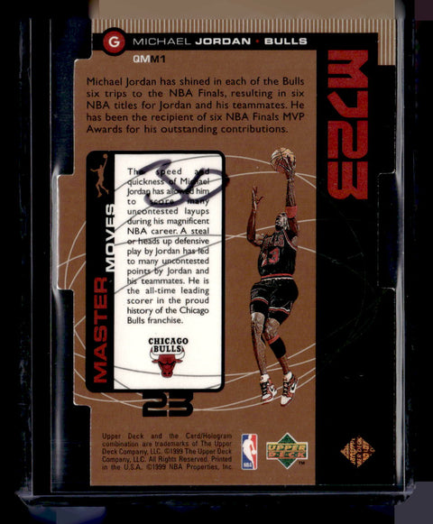 1998-99 Upper Deck #QMM1 Michael Jordan MJ23 Tier 1 (Quantum Bronze) #/2300