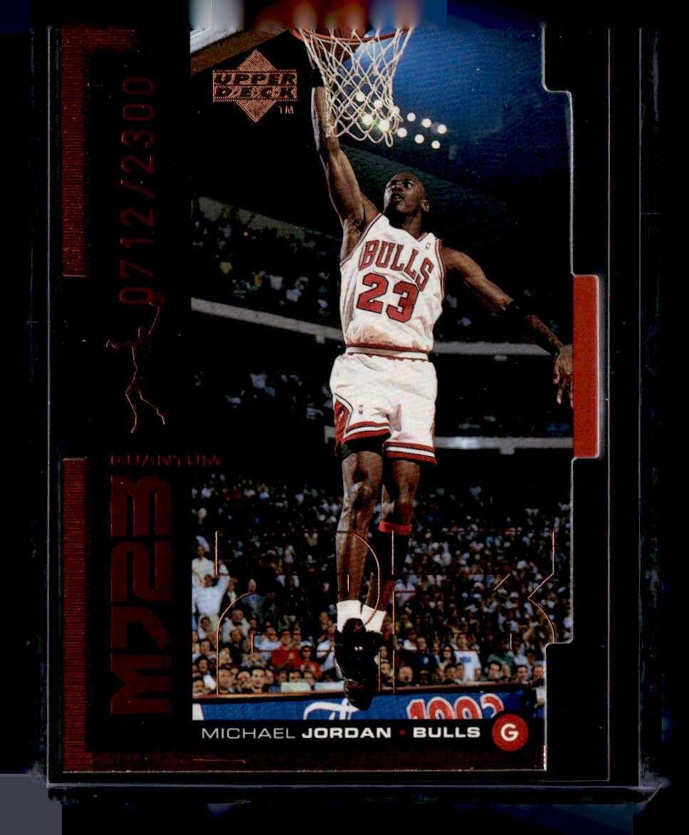 1998-99 Upper Deck #QMM1 Michael Jordan MJ23 Tier 1 (Quantum Bronze) #/2300