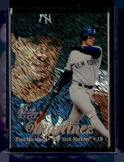 1998 Flair Showcase #60 Tino Martinez Flair Showcase Row 1 (Grace)