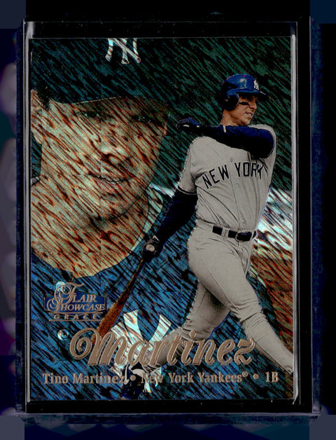 1998 Flair Showcase #60 Tino Martinez Flair Showcase Row 1 (Grace)