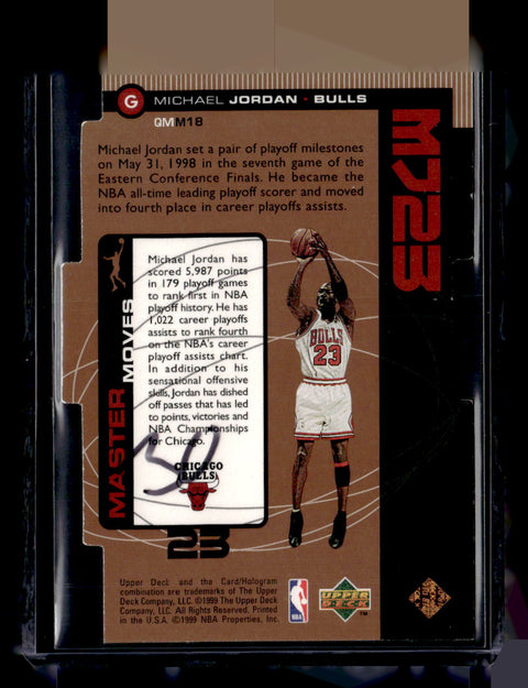 1998-99 Upper Deck #QMM18 Michael Jordan MJ23 Tier 1 (Quantum Bronze) #/2300