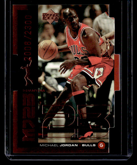 1998-99 Upper Deck #QMM19 Michael Jordan MJ23 Tier 1 (Quantum Bronze) #/2300