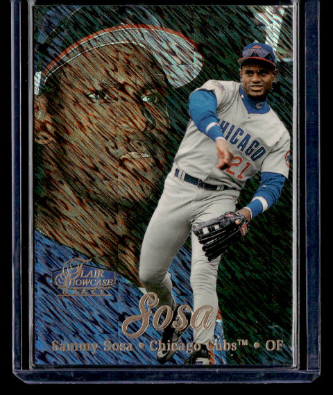 1998 Flair Showcase #91 Sammy Sosa Flair Showcase Row 1 (Grace)