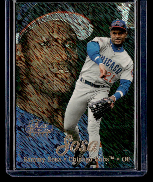 1998 Flair Showcase #91 Sammy Sosa Flair Showcase Row 1 (Grace)