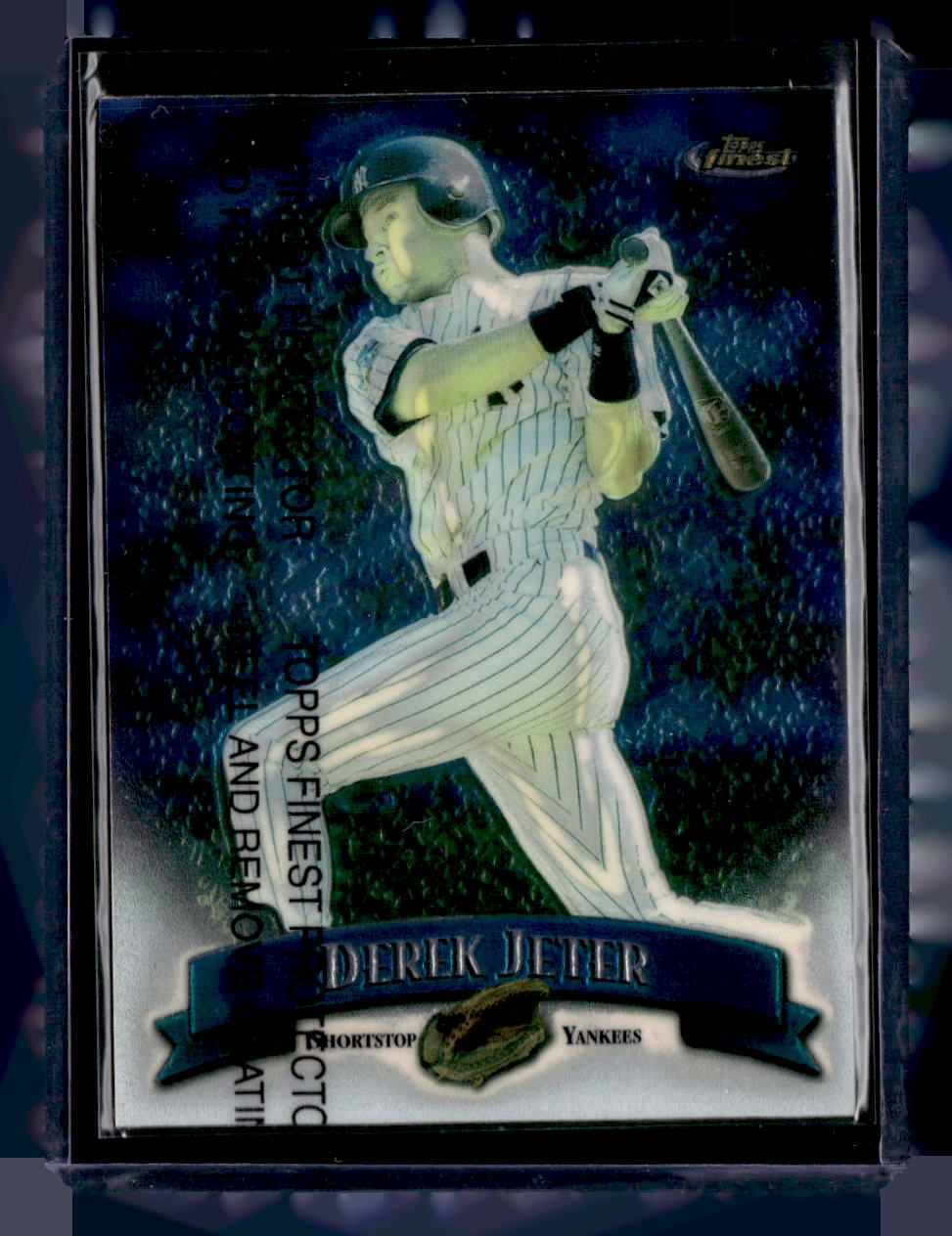 1998 Topps Finest #92 Derek Jeter