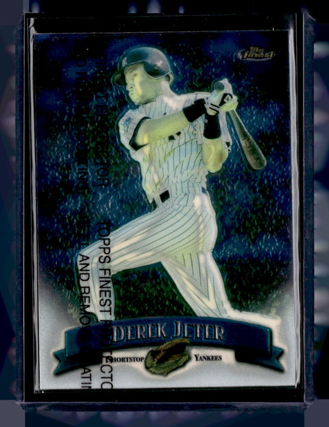 1998 Topps Finest #92 Derek Jeter