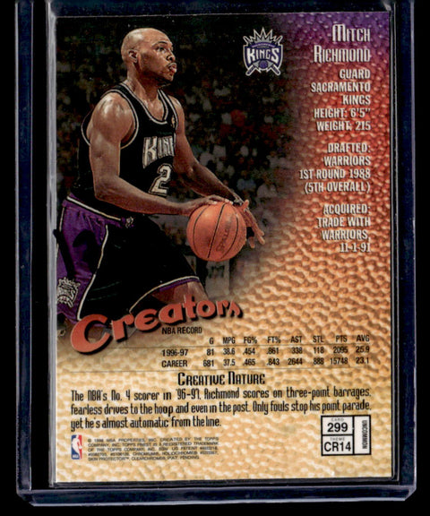 1997-98 Finest #299 Mitch Richmond