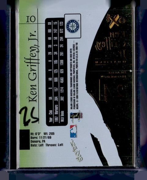 1998 Skybox E-X2001 #10 Ken Griffey Jr.