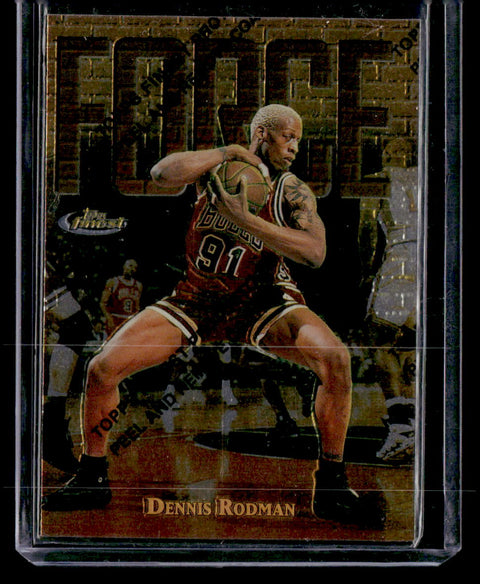 1997-98 Finest #167 Dennis Rodman