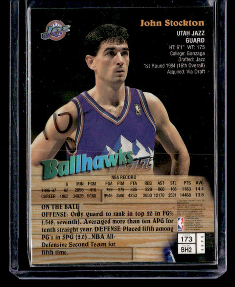 1997-98 Finest #173 John Stockton