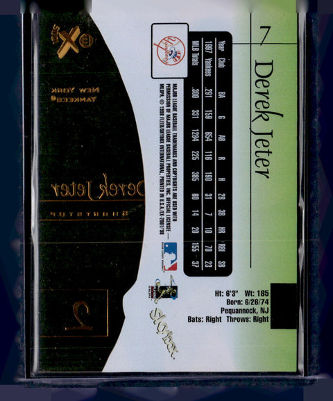 1998 Skybox E-X2001 #7 Derek Jeter